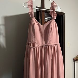 Azazie - Metz - Dusty Rose - size 16